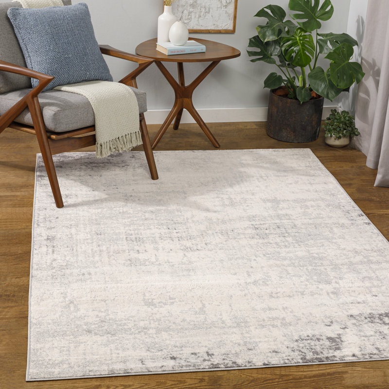 Blue Elephant Haili Charcoal/Light Grey/White Rug & Reviews Wayfair.co.uk